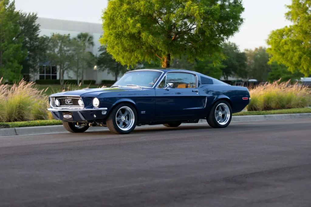 1968 Mustang GT 2+2 Fastback front external appearance design line